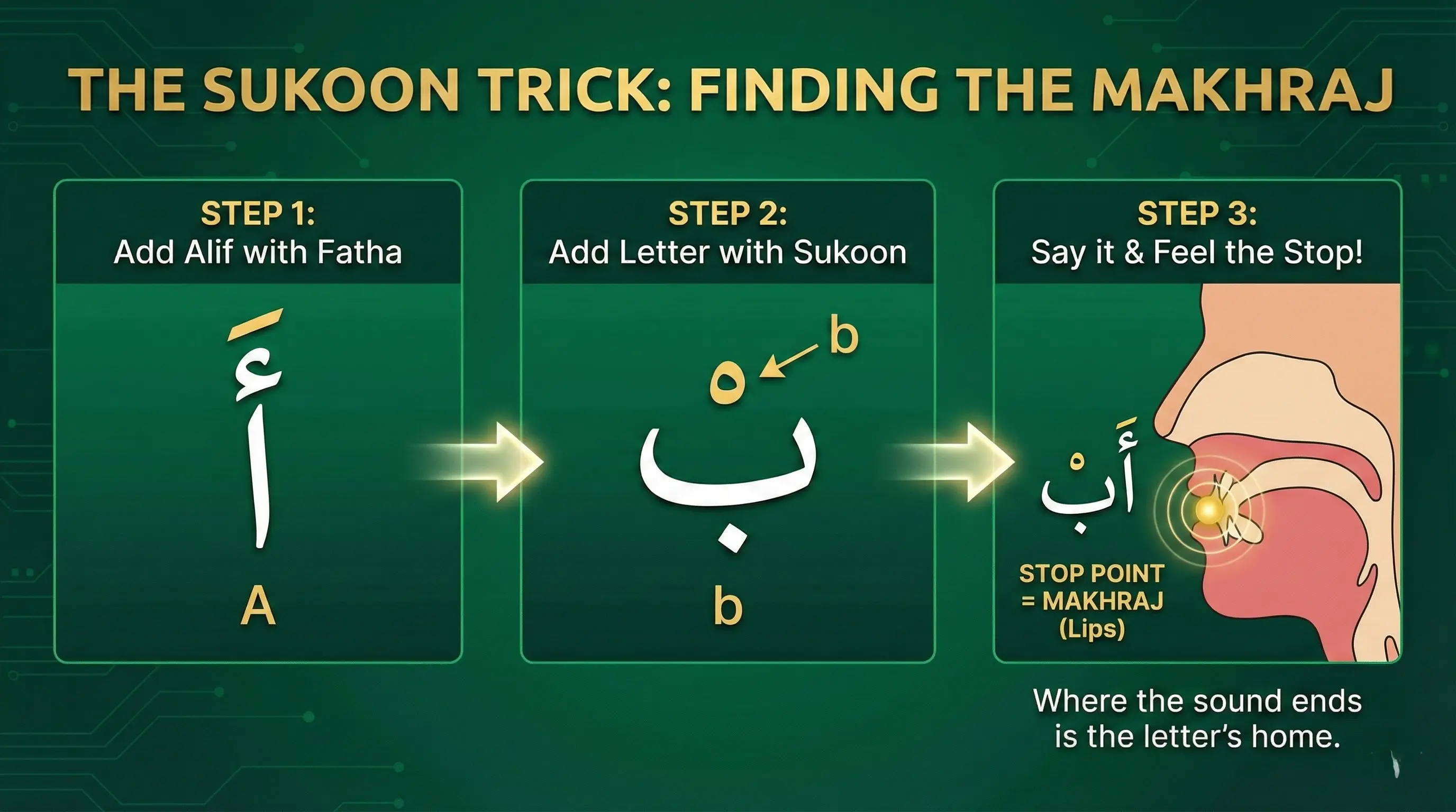 Sukoon Trick Infographic